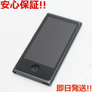 アイポッド(iPod)の美品 iPod nano 第7世代 16GB ブラック (ポータブルプレーヤー)