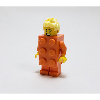 レゴ(Lego)の【新品未使用】レゴ　LEGO ミニフィグ　ブリックガイ　オレンジ(知育玩具)
