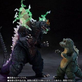 バンダイ(BANDAI)のS.H.モンスターアーツ　スペースゴジラ＆リトルゴジラ　スペシャルカラーVer.(特撮)