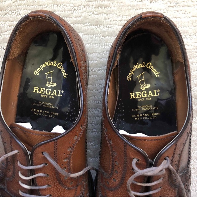 REGAL - 超レア USA製 ヴィンテージ REGAL リーガル ウィングチップ