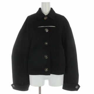 エンフォルド(ENFOLD)のENFOLD 22SS FINE WOOLギャバ スリットショートBLOUSON(ブルゾン)