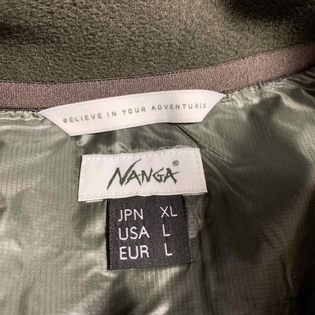 NANGA(ナンガ)のNANGA コーデュラフリースハーフジップ　XL メンズのトップス(その他)の商品写真