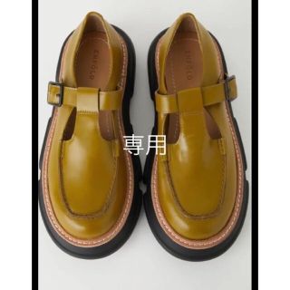 エンフォルド(ENFOLD)のenfold ベルトモカSHOES ENFOLD エンフォルド(ローファー/革靴)