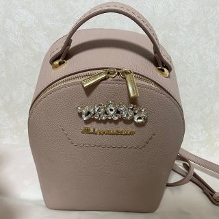 ジルバイジルスチュアート(JILL by JILLSTUART)のJILL BY JILLSTUART ビジューリュック 量産型 ピンク(リュック/バックパック)