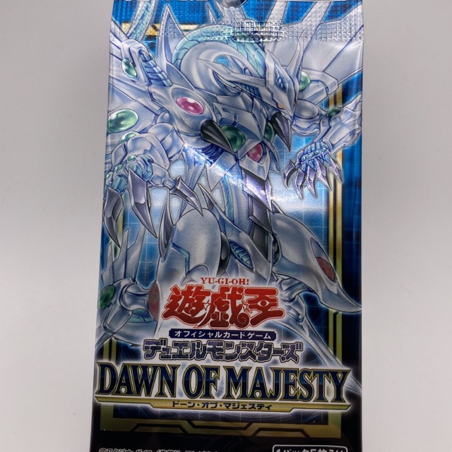 遊戯王OCG BOX ドーンオブマジェスティ 未開封シュリンク付き