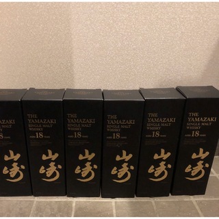 サントリー(サントリー)の山崎18年×6本(ウイスキー)