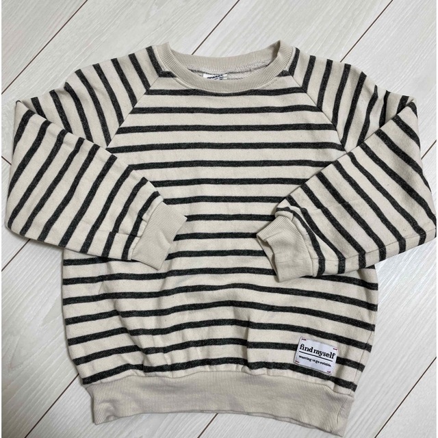 BREEZE(ブリーズ)のBREEZE ボーダー　トレーナー　  サイズ120 キッズ/ベビー/マタニティのキッズ服男の子用(90cm~)(Tシャツ/カットソー)の商品写真