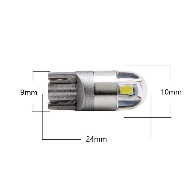 4個 T10 ポジション ライセンス カーテシ LEDバルブ 12V ナンバー灯 自動車/バイクの自動車(汎用パーツ)の商品写真