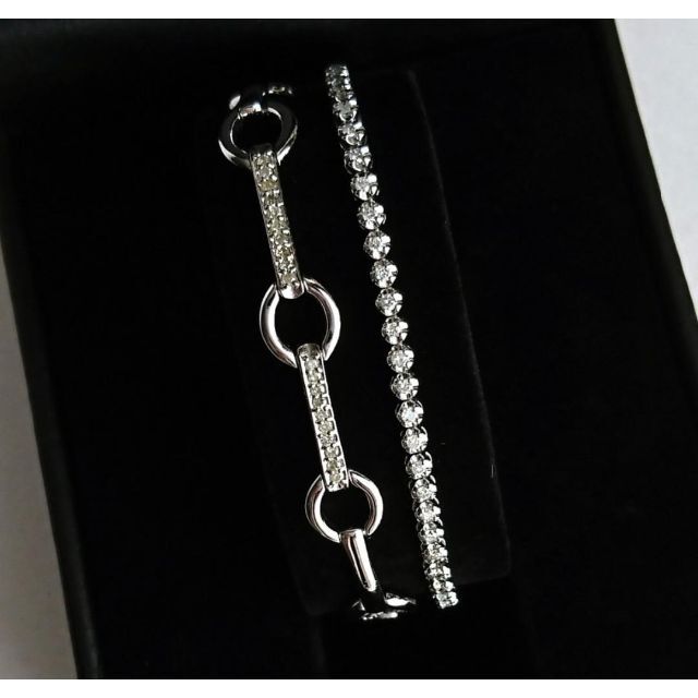 日本限定モデル】 《美品》1.00ct ダイヤテニスブレスレット