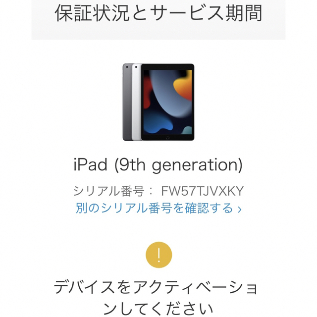 アップル iPad 第9世代 WiFi 64GB スペースグレイ 3