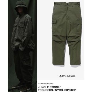 ダブルタップス(W)taps)のOLIVE DRAB L 22AW WTAPS JUNGLE STOCK /(ワークパンツ/カーゴパンツ)