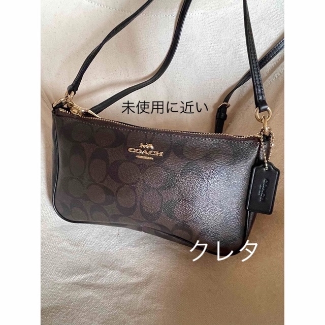 未使用✨COACH コーチ/ショルダーバッグ スマホ入ります - www