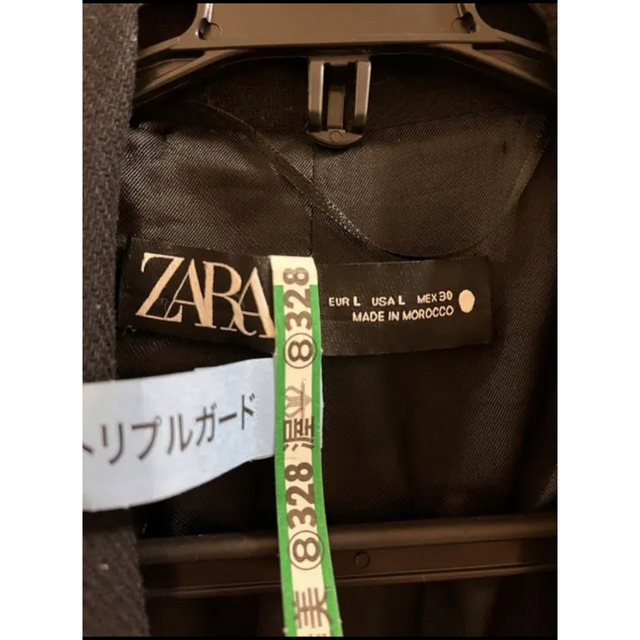 ZARA(ザラ)のzara MANTECO ロングコート オーバーサイズコート ウールコート レディースのジャケット/アウター(ロングコート)の商品写真