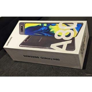 未開封 Galaxy A80 128GB SM-A805F/DS