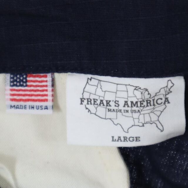 FREAK'S STORE(フリークスストア)の未使用 フリークスストア フリークスアメリカ USA製 カーゴパンツ L 紺 FREAK'S STORE FREAK'S AMERICA リップストップ地 メンズ 【中古】  【221226】 メンズのパンツ(ワークパンツ/カーゴパンツ)の商品写真