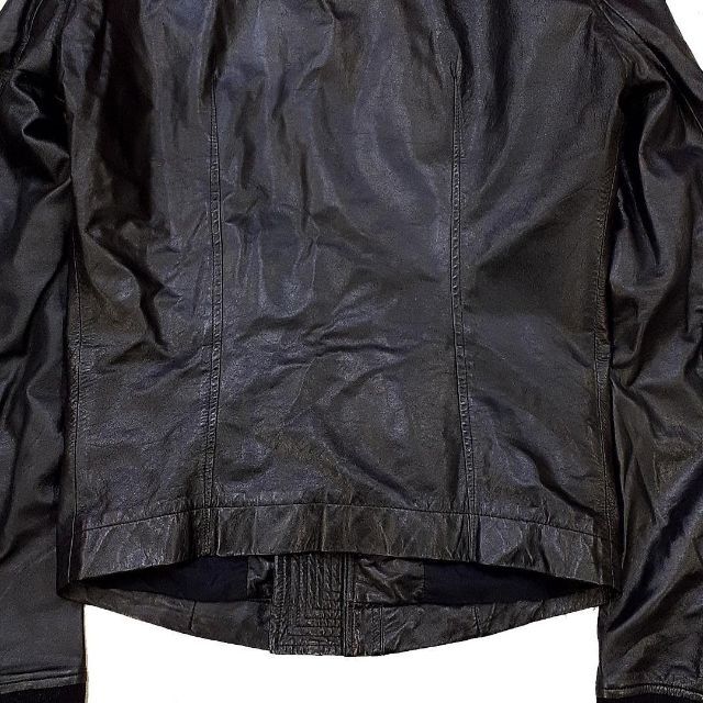 Rick Owens(リックオウエンス)のリックオウエンス レザー ライダースジャケット 20-22112615 メンズのジャケット/アウター(レザージャケット)の商品写真