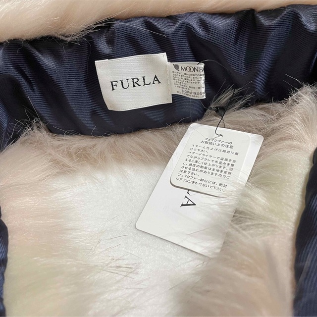 新品 フルラ FURLA ティペット ファーマフラー 7