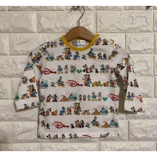 ディズニー(Disney)の【美品】　ディズニーリゾート　ロンT  80(シャツ/カットソー)