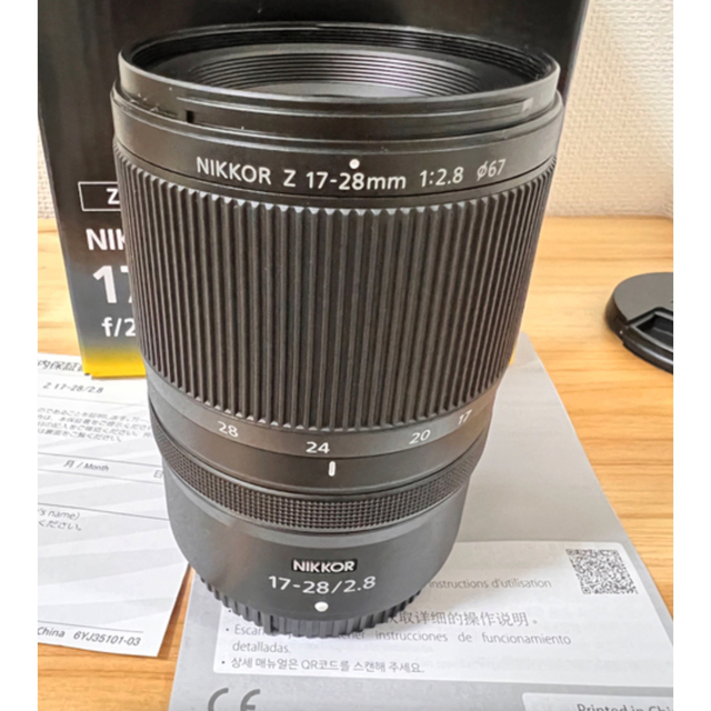 カメラ【ほぼ未使用品】ニコン NIKKOR Z 17-28mm f/2.8