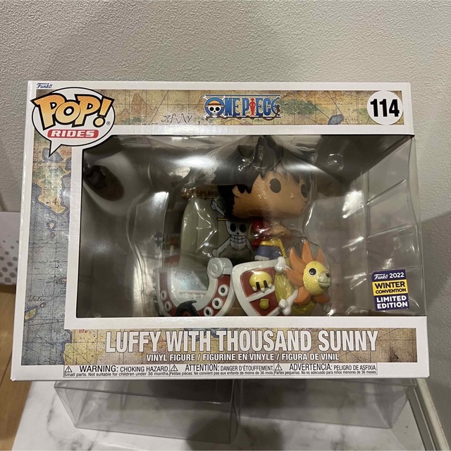 激レア限定FUNKO POP! ワンピース ルフィ with サウザンドサニー号