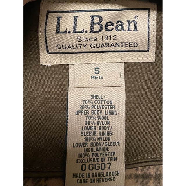 L.L.Bean(エルエルビーン)のL.L.Bean Goretexマウンテンパーカー・フード付きコート、モスカーキ メンズのジャケット/アウター(マウンテンパーカー)の商品写真