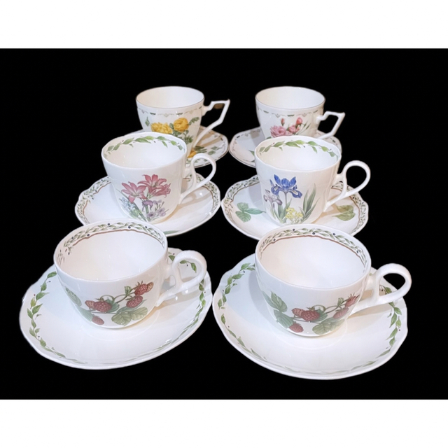 Noritake COTY WHITE ティー・コーヒー碗皿 ６客セット - 通販