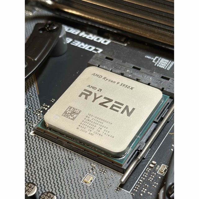 AMD Ryzen 9 5950X 3.4GHz 16/32 箱無し 即日発送