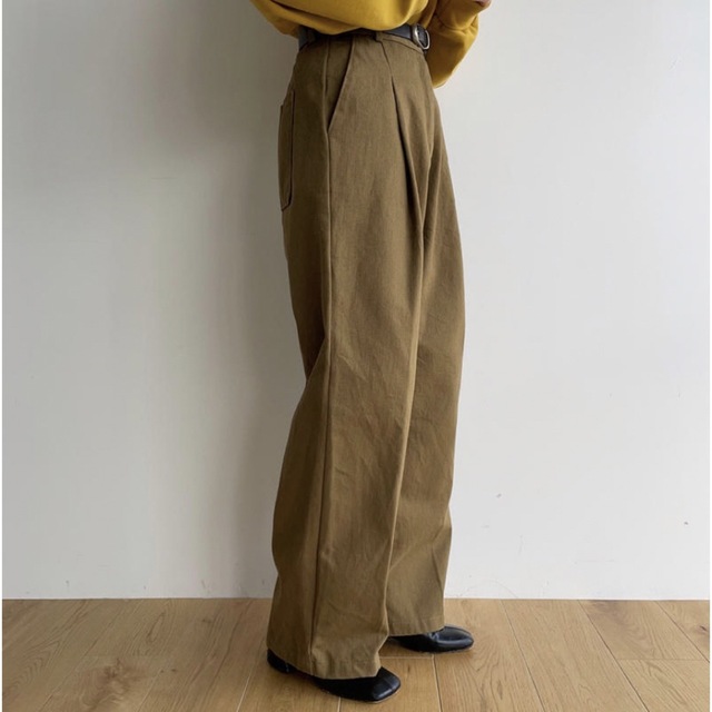 nokcha♡twill wide pants ワイドパンツ