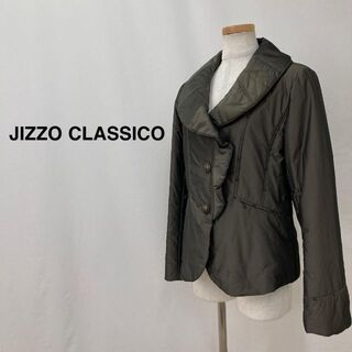 JIZZO CLASSICO ジッツオクラシコ ビジュー付きライトアウター 美品(ナイロンジャケット)