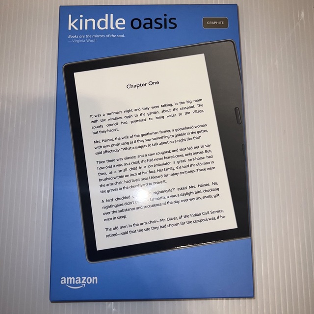 Kindle Oasis 色調調節ライト搭載 wifi 8GB 広告あり 新品 スマホ/家電/カメラのPC/タブレット(電子ブックリーダー)の商品写真