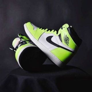 ナイキ(NIKE)の新品★　エア ジョーダン 1　レトロ　HIGH　OG　＜　VOLT　＞　27.5(スニーカー)