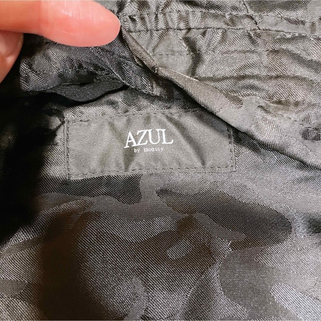 AZUL by moussy(アズールバイマウジー)のポンチ中綿ベスト メンズのジャケット/アウター(ダウンベスト)の商品写真