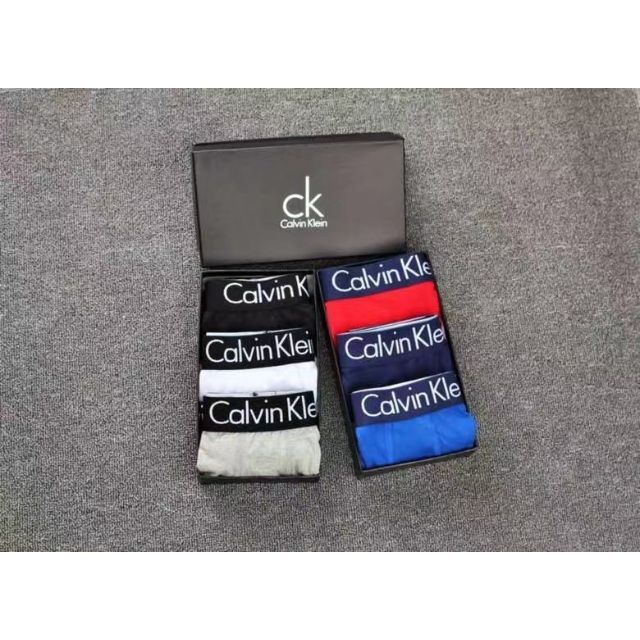 ck Calvin Klein(シーケーカルバンクライン)のカルバンクライン　ボクサーパンツセット L 6点6カラー メンズのアンダーウェア(ボクサーパンツ)の商品写真