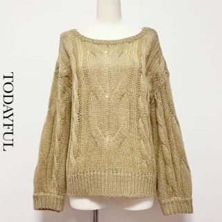 TODAYFUL トゥデイフル ローゲージ ニット プルオーバー