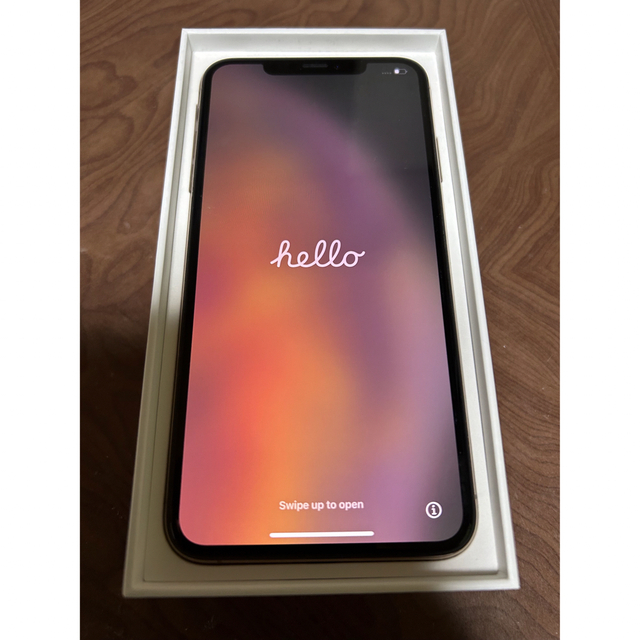 iPhone XS Max ゴールド 256GB 初期化済