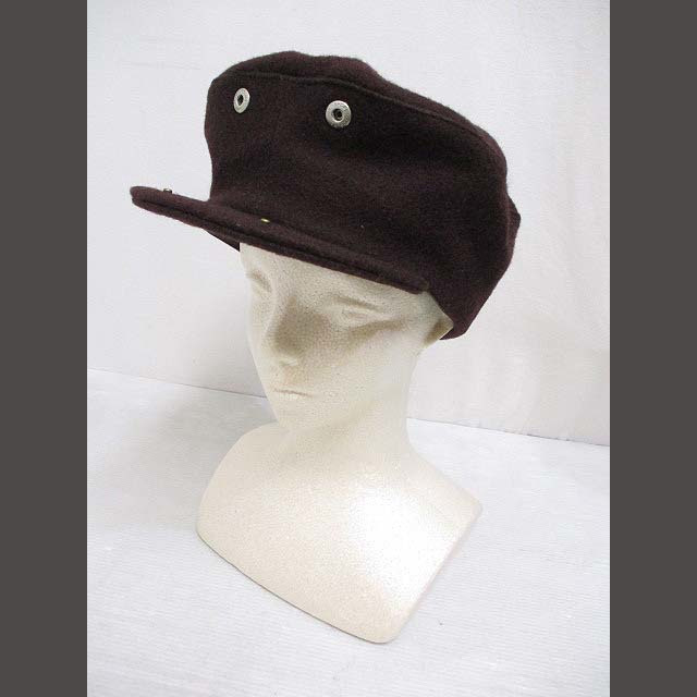 other(アザー)のルーツ Roots ウール混 ハンチング キャップ 帽子 カナダ製 メンズの帽子(ハンチング/ベレー帽)の商品写真