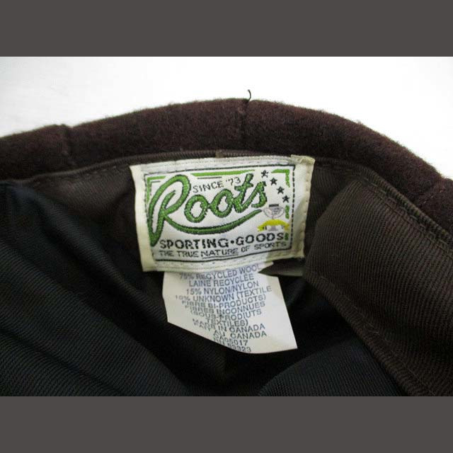 other(アザー)のルーツ Roots ウール混 ハンチング キャップ 帽子 カナダ製 メンズの帽子(ハンチング/ベレー帽)の商品写真