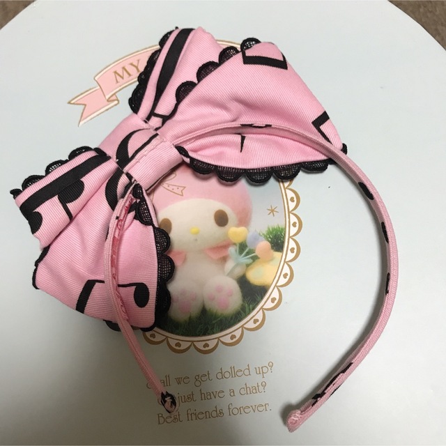 Angelic Pretty JSK カチューシャ オーバーニー ピンク