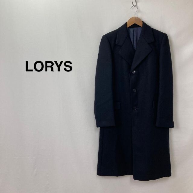 LORYS チェスターコート ブラック メンズ　美品