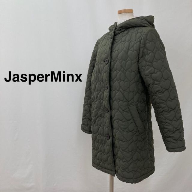 JasperMinx ジャスパーミンクス 中綿ロングコート カーキ 美品
