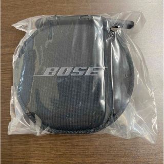 BOSE イヤフォン　ケース　ブラック(ヘッドフォン/イヤフォン)