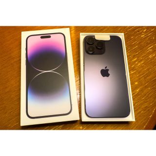 アップル(Apple)のiPhone 14 Pro Max 512GB ディープパープルとおまけ(スマートフォン本体)