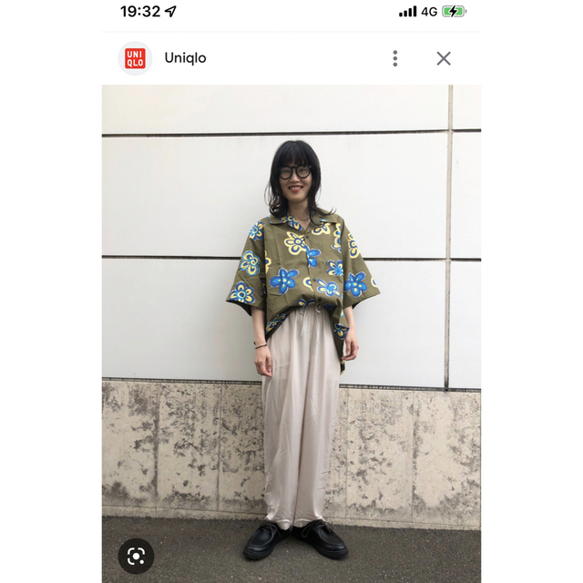 UNIQLO(ユニクロ)のサテンドレープパンツ レディースのパンツ(カジュアルパンツ)の商品写真