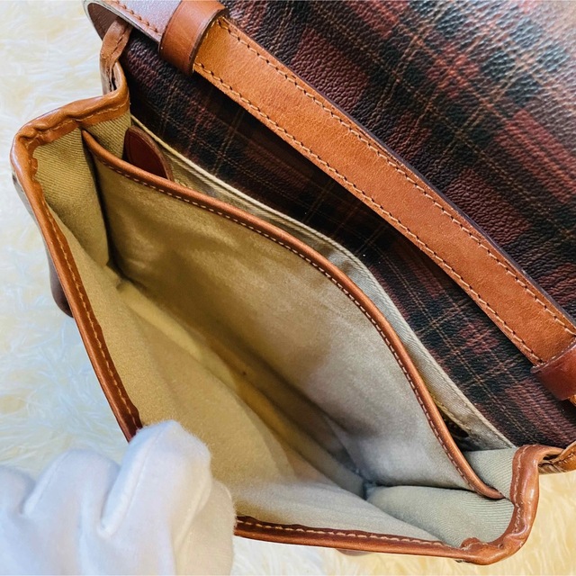 レア✳︎Polo Ralph Lauren ショルダーバッグ チェック レトロ
