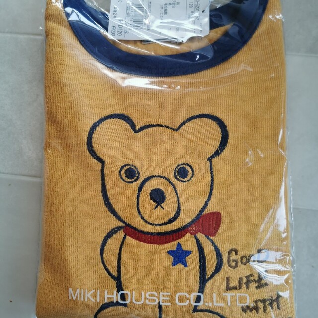 mikihouse - 新品 ミキハウス ダブルB 120 長袖Tシャツの通販 by