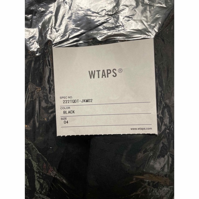 WTAPS 2022FW SMOCK 01 JACKET BLACK XLサイズ