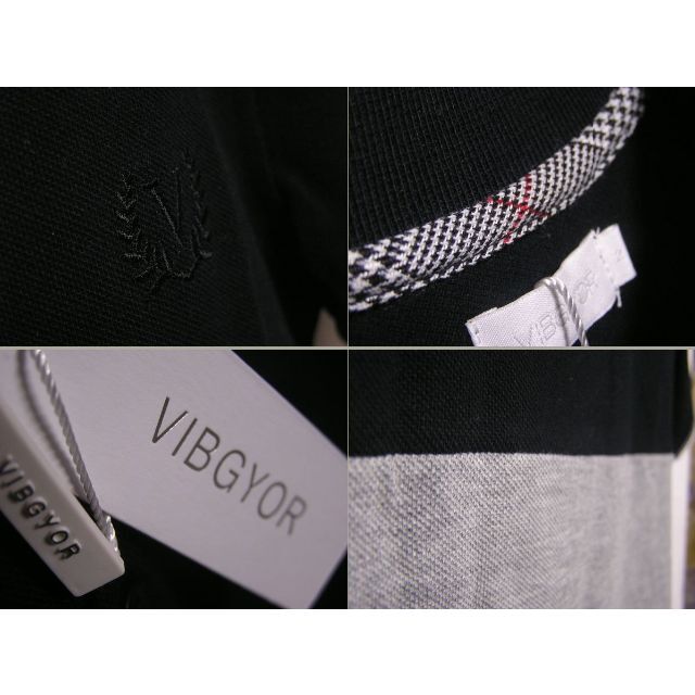 VIBGYOR(ビブジョー)のVIBGYOR(ビブジョー) 半袖 ポロシャツ 美品 メンズのトップス(ポロシャツ)の商品写真