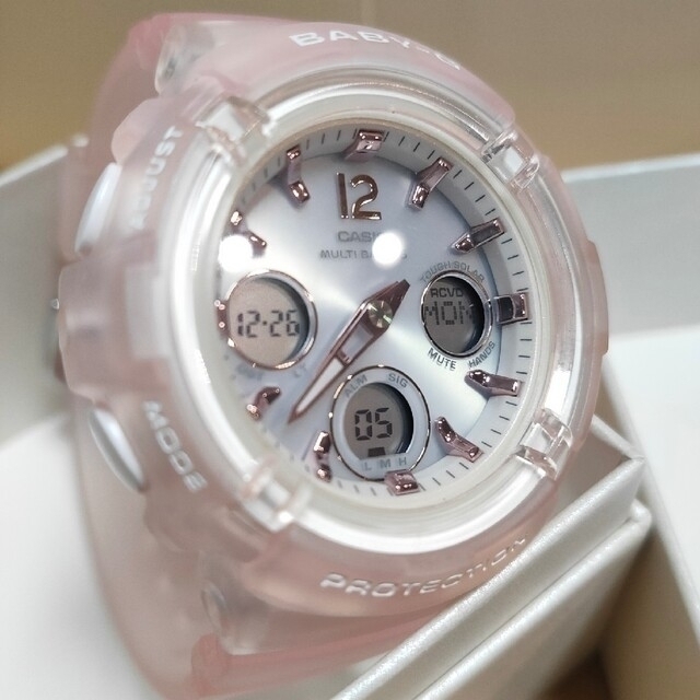 Baby-G(ベビージー)の【美品】CASIO BABY-G BGA-2800-4AJF ベビージー カシオ レディースのファッション小物(腕時計)の商品写真