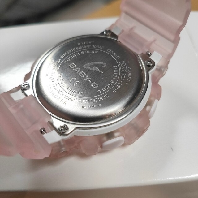 Baby-G(ベビージー)の【美品】CASIO BABY-G BGA-2800-4AJF ベビージー カシオ レディースのファッション小物(腕時計)の商品写真