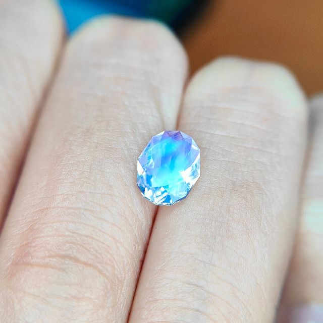 お客さま専用★溺れられるほどたっぷりシラー✨ムーンストーン1.01ct✨ 6